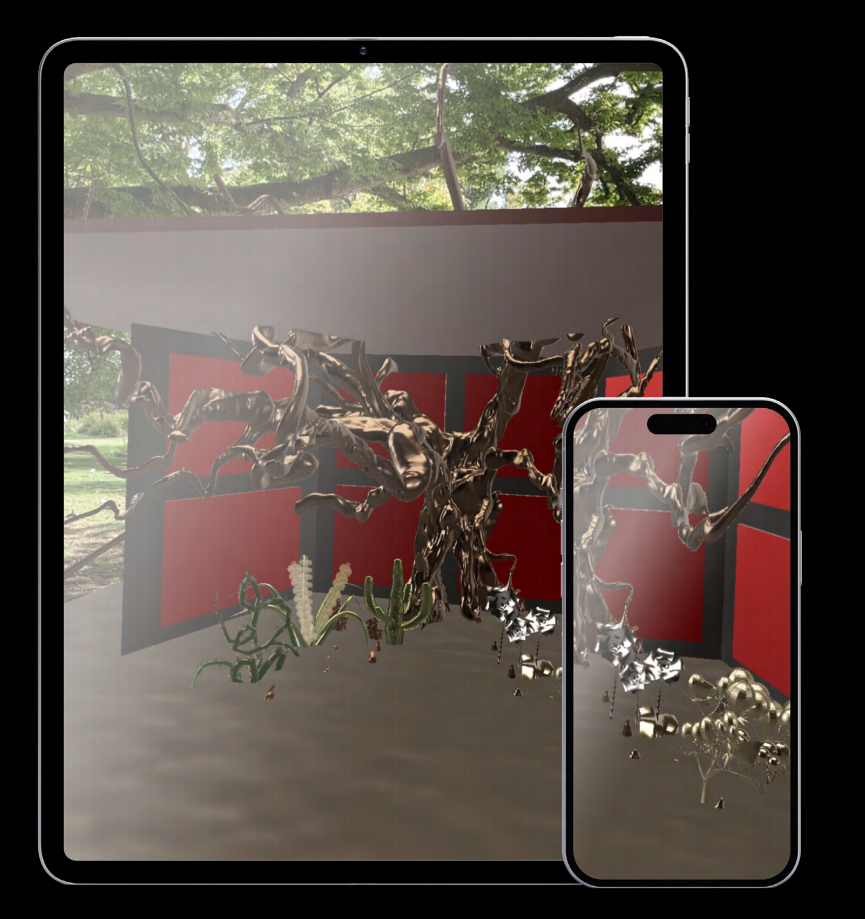 Mobile AR view from Sower